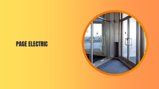 Elevate Your Business Look with Aluminium Shop Fronts at Page Electric