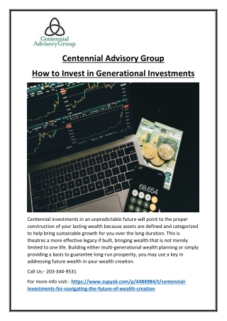 Centennial Finance – Smart Solutions for Your Future