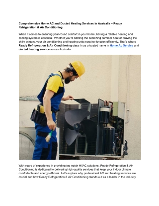 Split Unit Air Conditioner Installation | Adelaide Cooling Experts