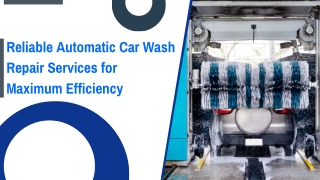 Restoring Excellence in Car Wash Systems