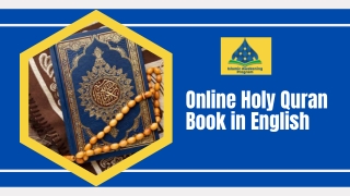 Online Holy Quran Book in English