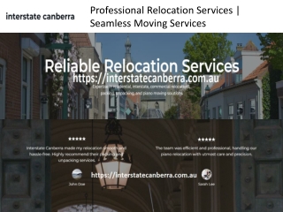 Seamless moving Services Australia