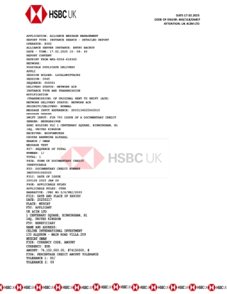 Application for a Bank Guarantee