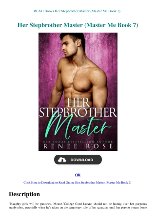 READ Books Her Stepbrother Master (Master Me Book 7)