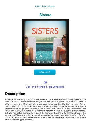 READ Books Sisters