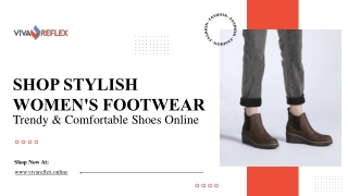 Shop Stylish Women's Footwear – Trendy & Comfortable Shoes Online