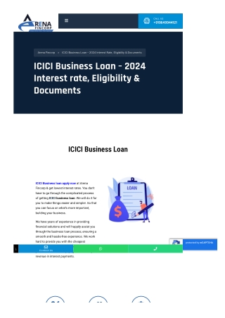 ICICI Business Loan