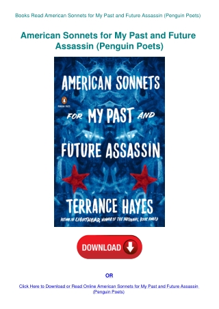 Books Read American Sonnets for My Past and Future Assassin (Penguin Poets)