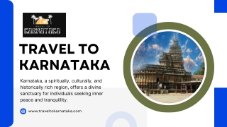 Explore Karnataka Temple Tour Packages – Book Now
