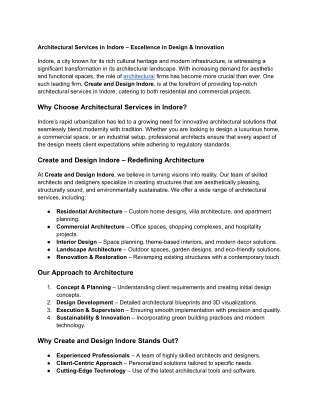 Residential Interior Designers in Indore – Transforming Homes with Elegance