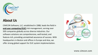EUC Risk Management & Controls in the Cloud