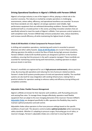 Driving Operational Excellence in Algeria feb blog (1)