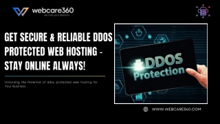 Get Secure & Reliable DDoS Protected Web Hosting – Stay Online Always!