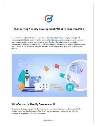 Outsourcing Shopify Development: What to Expect in 2025