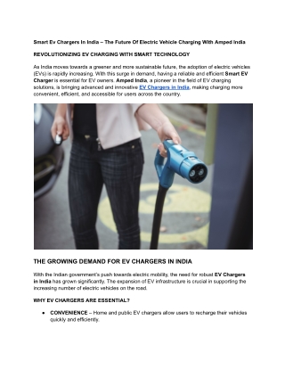 Reliable Electric Vehicle Charging Station Solutions