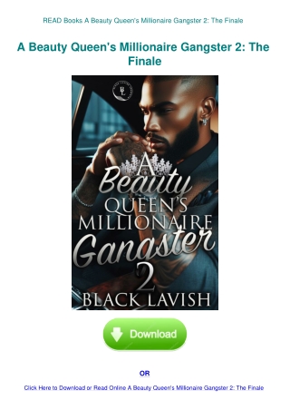 READ Books A Beauty Queen's Millionaire Gangster 2 The Finale