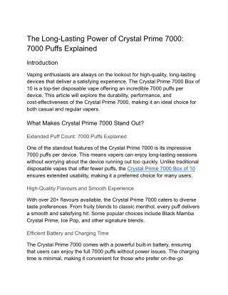 _Crystal Prime 7000 Box of 10