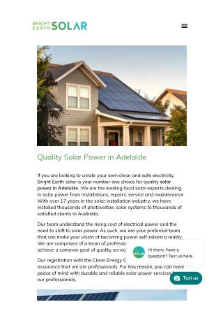 Solar power Adelaide