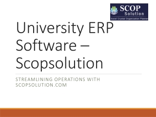 Best University ERP Software for Seamless Education Management