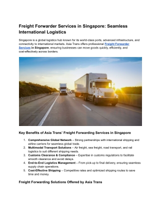 Professional Warehousing Company in Malaysia