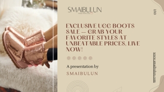 Exclusive UGG Boots Sale – Grab Your Favorite Styles at Unbeatable Prices, Live Now!