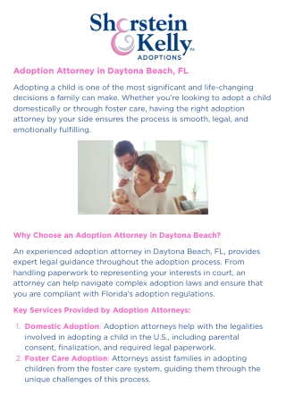 PDF of Shorstein & Kelly