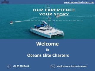 Boat Charter Koh Samui - Oceanselitecharters.com
