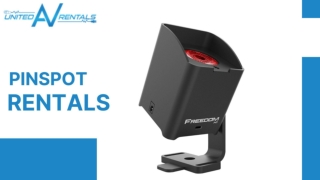 Make your event perfect with pinspot lighting rentals