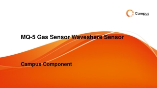 MQ-5 Gas Sensor Waveshare Sensor