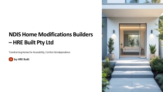 NDIS Home Modifications Builders