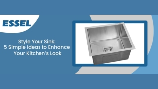 Style Your Sink 5 Simple Ideas to Enhance Your Kitchen’s Look