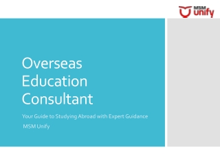 Overseas Education: Unlocking New Academic Horizons