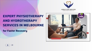 Expert Physiotherapy and Hydrotherapy Services in Melbourne for Faster Recovery