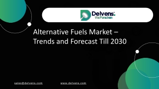 Alternative Fuels Market