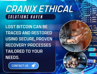 BITCOIN & USDT RECOVERY EXPERT WITH CRANIX ETHICAL SOLUTIONS HAVEN