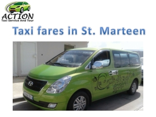 Taxi fares in St. Marteen