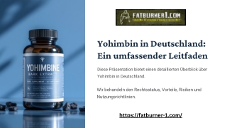 yohimbin kaufen deutschland