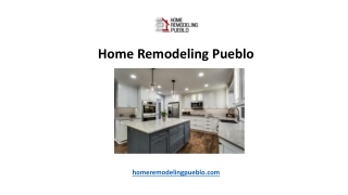 Home Remodeling Pueblo