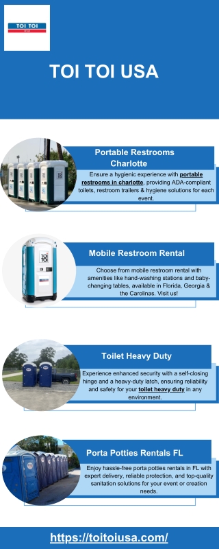 Portable Restrooms Charlotte