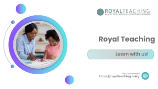 Royal Teaching – Nurturing Young Minds, Shaping Bright Futures.
