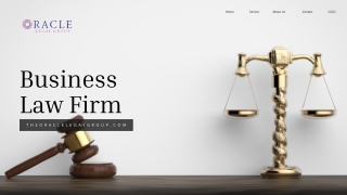 Top Business Law Firm - Oracle Legal Group: Expert Legal Counsel for Your Busine
