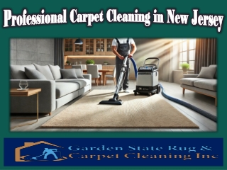 Professional Carpet Cleaning in New Jersey