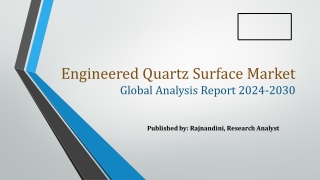 Engineered Quartz Surface Market Forecast: Key Insights and Market Expansion