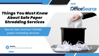 Paper Shredding Services