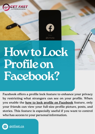How to Lock Profile on Facebook?