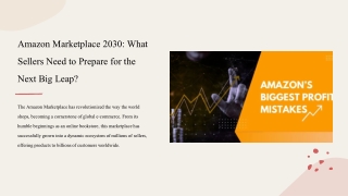 Amazon Marketplace 2030 What Sellers Need to Prepare for the Next Big Leap