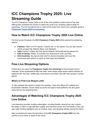 ICC Champions Trophy 2025_ Live Streaming Guide (1)