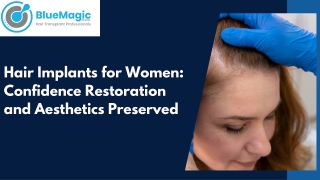 Hair Implants for Women: Reclaim Your Natural Hairline