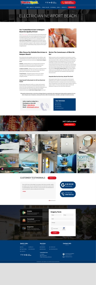 Emergency Eectrician Northern Beaches