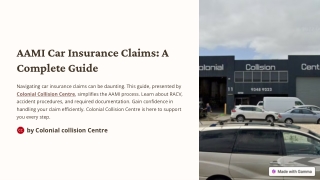 AAMI Car Insurance Claims A Complete-Guide